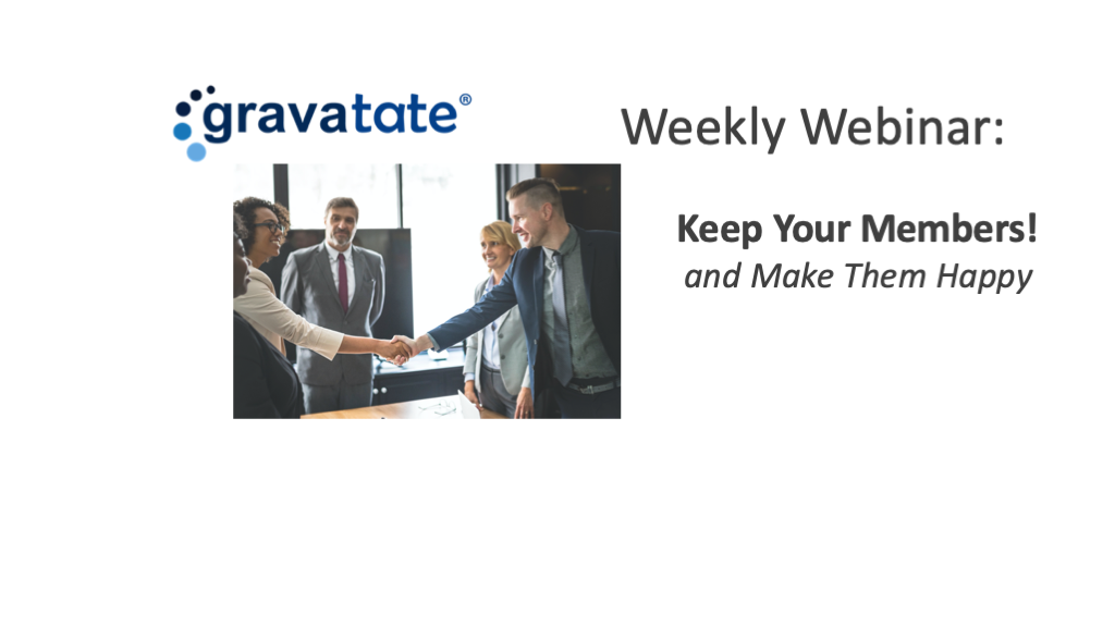 gravatate's tweet photo. "Don't wait another minute - learn how to delight your membership!" Join us on Wednesday at 12 noon Eastern. 
Register here: https://t.co/gN4KSZyOJV

#betterteams #membershipmatters https://t.co/FLExvEKW5L