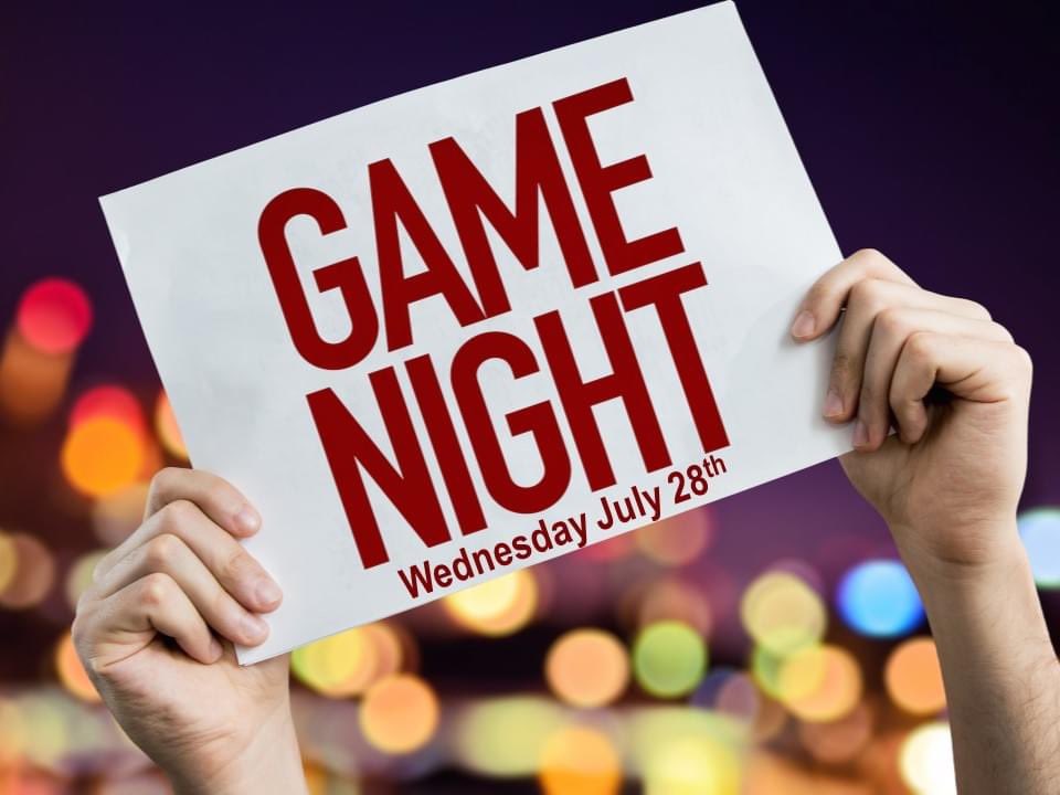 CURRENT_sm's tweet photo. Wednesday night!!! Bring your favorite game and your favorite friend!!! https://t.co/rpogw3HDtD