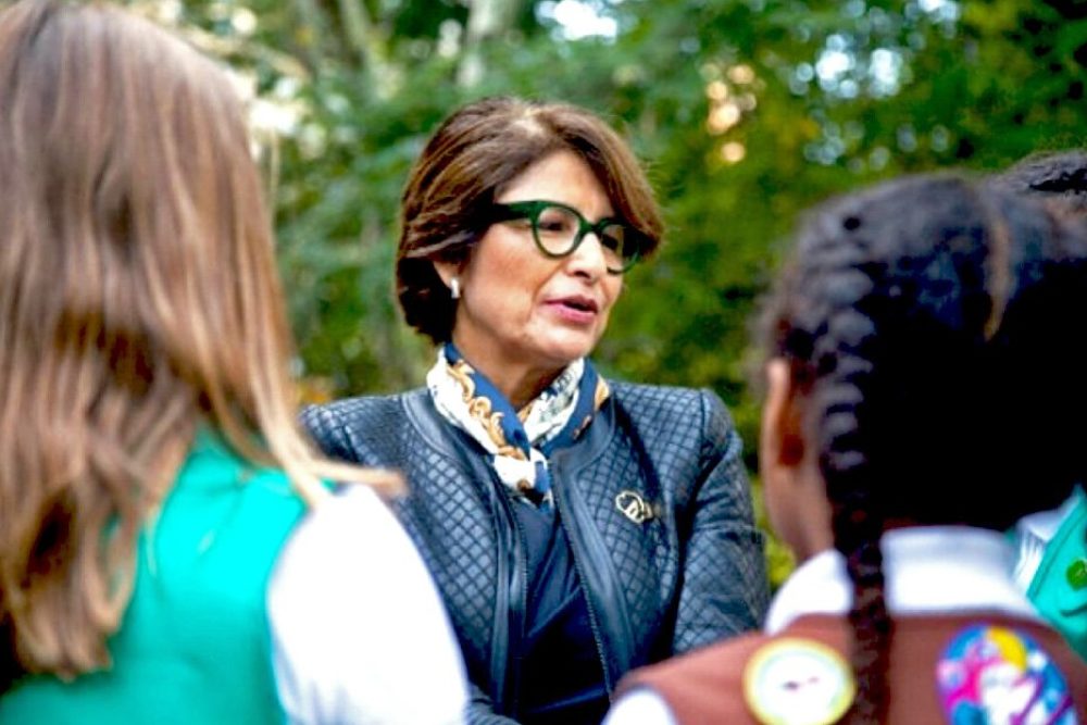 GSCTXcouncil's tweet photo. โ๏ธ Check out the list of 100 Most #InfluentialLatinas 2020! ๐ Sylvia Acevedo, @girlscouts CEO, speaks about the important influence Girl Scouts made in her life. #MotivationMonday ๐ช https://t.co/3kY8FXsGyj https://t.co/EBIMfe0G3R
