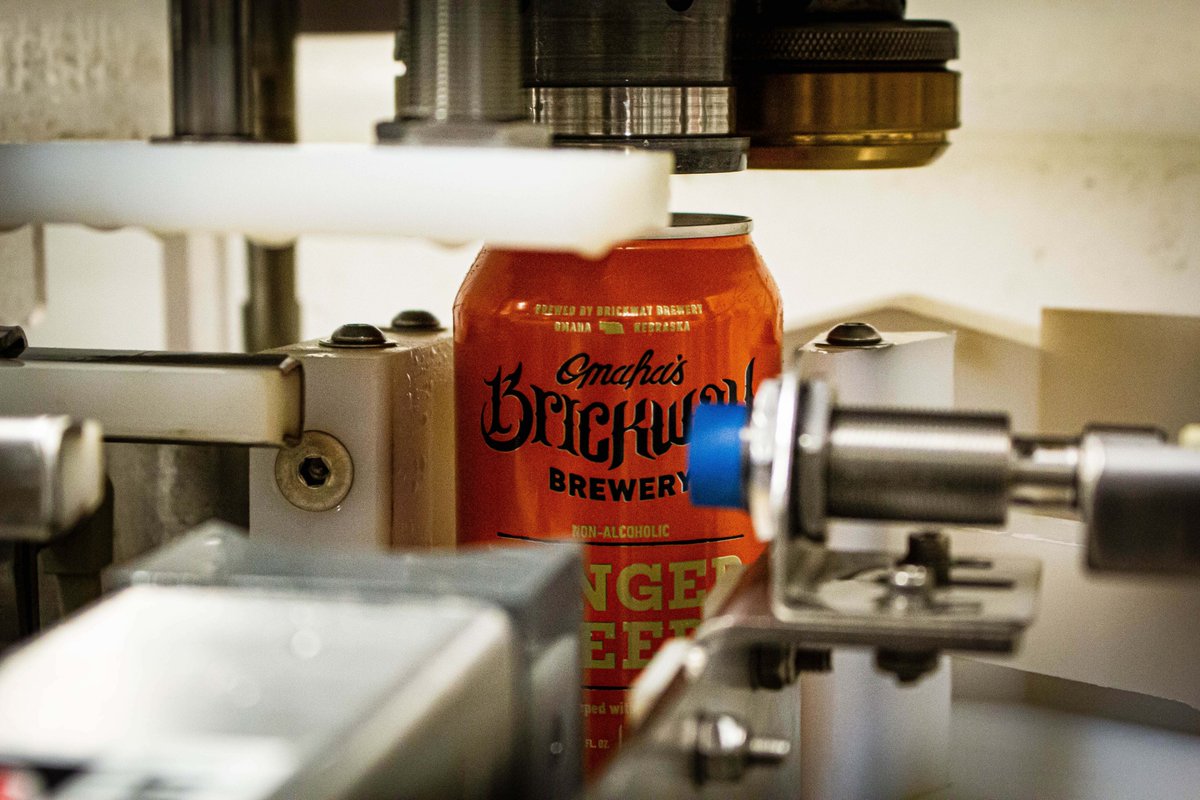 DrinkBrickway's tweet photo. Yes, we CAN!
Did you know we make our own (NA) Ginger Beer too? Mixes nicely with our Brickway Vodka! Pick up a bottle & a 6 pack of Ginger Beer for happy hour at home!
We also sell our canned beers in 6 packs & cases 🍻
#beerforyou #drinkbrickway #happyhouromaha #localbrewery https://t.co/KaKZRWe8WP