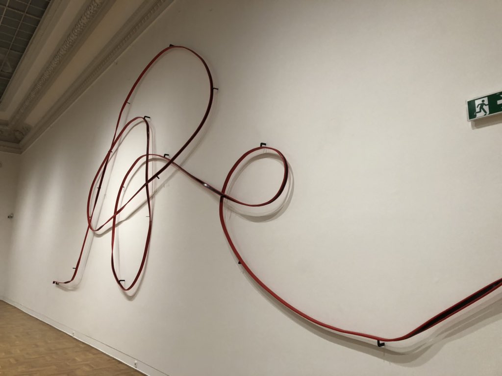 DaphneBergsma's tweet photo. I so much enjoyed the sculptures by #MonikaSosnowska on show in #Zacheta. https://t.co/bTQ9DJ2ee1