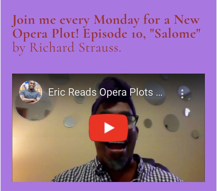 ElmSinger's tweet image. An all-new “Eric Reads Opera Plots!” elmtreesinger.com/eric-reads-ope… #opera, #strauss, #salome