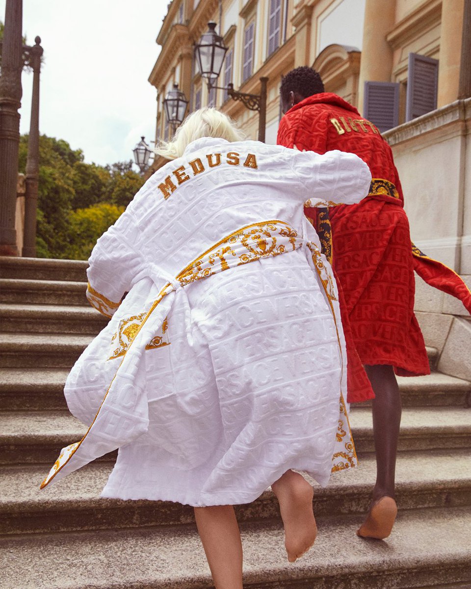 personalised versace robe