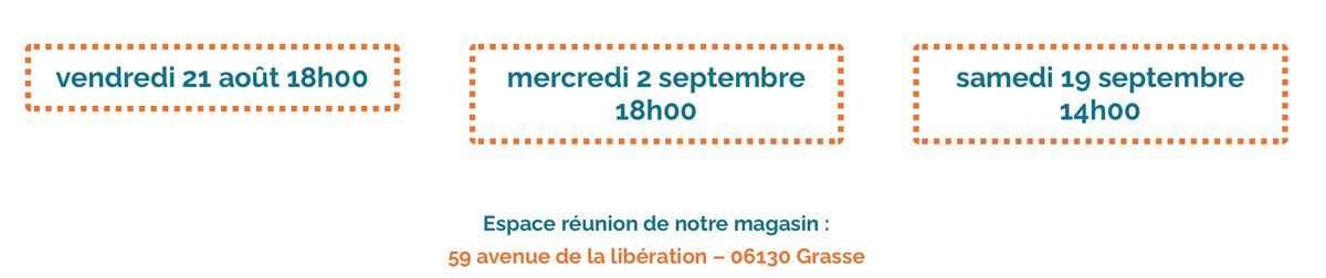 📢  Comment devenir consommacteur au sein de Coop La Meute ?
 
Venez aux prochaines réunions d'information, on vous explique tout !
Inscription obligatoire :
contact@cooplameute.fr