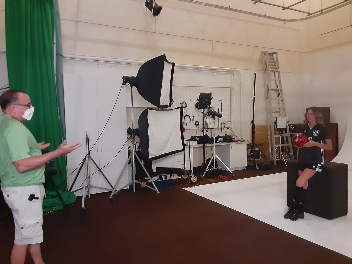 MVCyclones's tweet photo. We had more Cyclones in the photo studio today. First was sophomore midfielder, Allison Schaar. Ugh, we miss #soccer. #mvcyclones 🌪️⚽️ https://t.co/oro67kSTsA