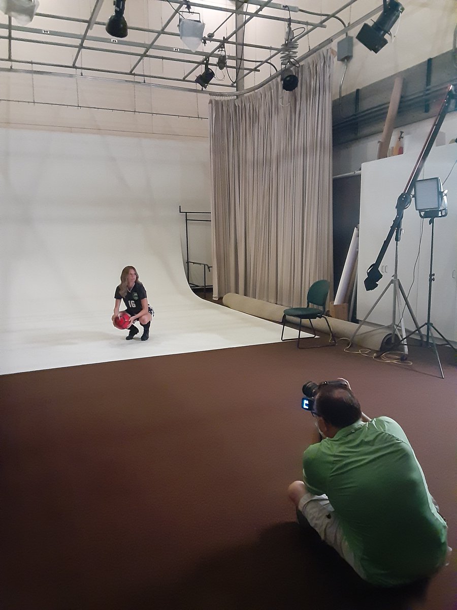 MVCyclones's tweet photo. We had more Cyclones in the photo studio today. First was sophomore midfielder, Allison Schaar. Ugh, we miss #soccer. #mvcyclones 🌪️⚽️ https://t.co/oro67kSTsA