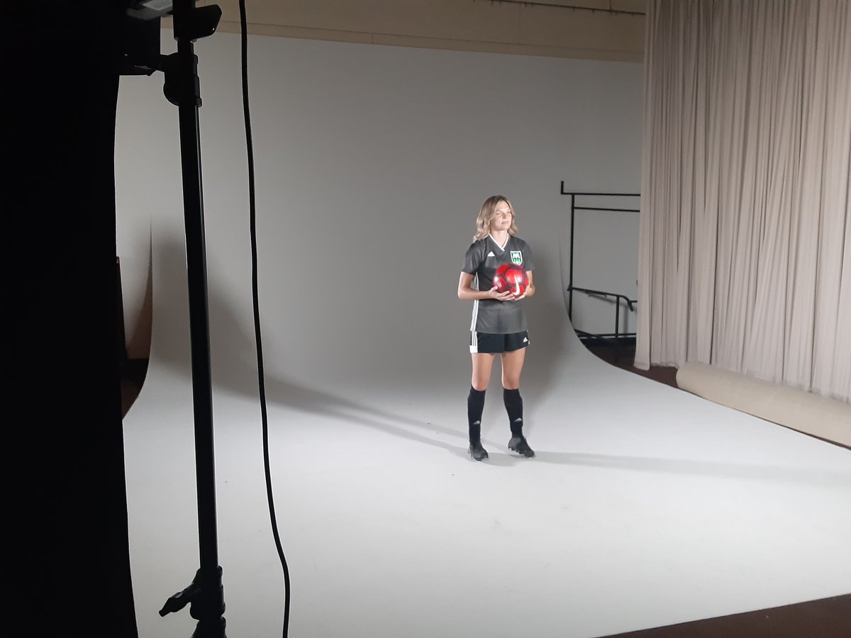 MVCyclones's tweet photo. We had more Cyclones in the photo studio today. First was sophomore midfielder, Allison Schaar. Ugh, we miss #soccer. #mvcyclones 🌪️⚽️ https://t.co/oro67kSTsA