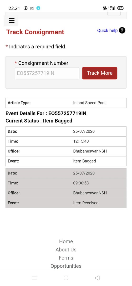 kabit24's tweet image. @IndiaPostOffice when will I get my parcel? How many days for a speed post (within same state)?#Delayedparcel @AmitGoel1986