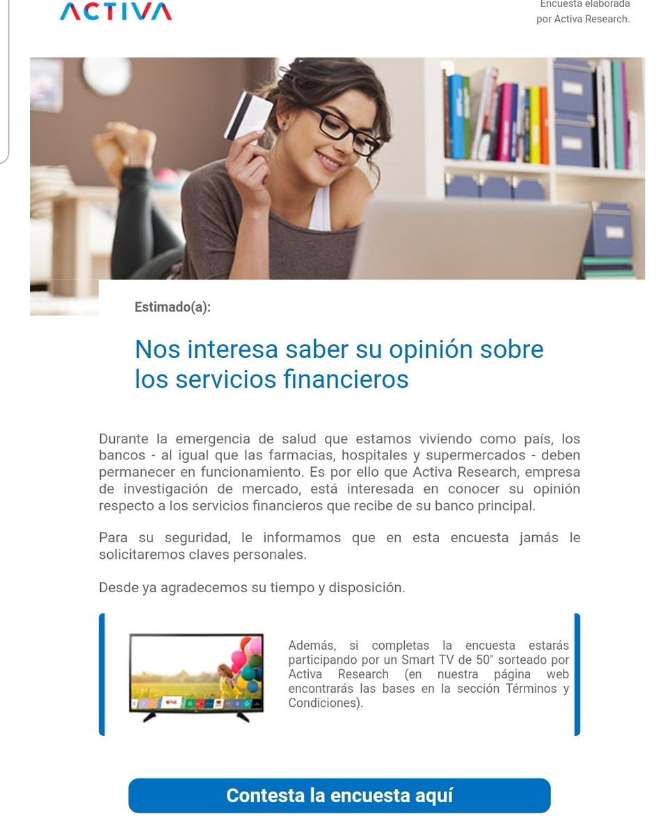Jenjen50878863's tweet photo. #10AFP ojo con responder encuestas o estudios y entregar datos personales. Hace poco me llamaron x un estudio similar consultandome que banco tenia y dps me di cuenta q mi clave de acceso web al banco estaba bloqueada por intentos reiterados de ingreso de clave erronea. https://t.co/oGuFvrF2me