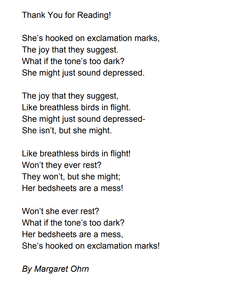 Margaret Ohrn tweet media