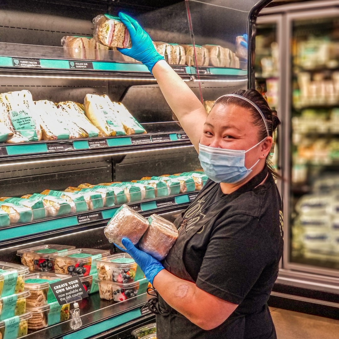 sacfoodcoop's tweet photo. Make sure to visit our Grab N' Go meal options! Gia just made some  Italian subs! What's your favorite thing to Grab N' Go? 🥪🌯🥙🥗🥣✨💥

#Sacfoodcoop #sacramento #grabngo #subs #guick #realfastfood https://t.co/vtvcve0E8Q