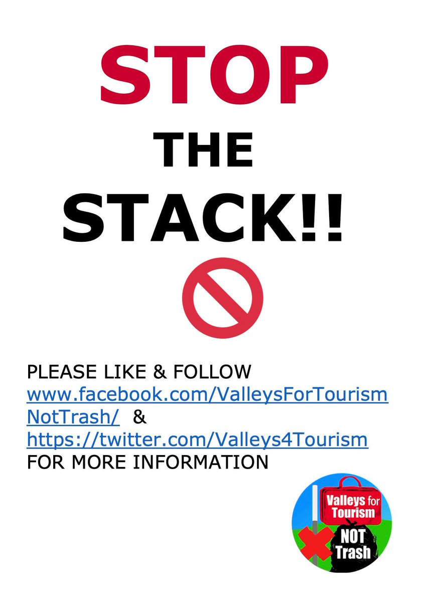 Valleys4Tourism's tweet photo. Not sure of how to help? This print and pin up poster in any window can help spread awareness, and we've got plenty more suggestions for you at the link below!
Together we can #StopTheStack 
https://t.co/1JyTjEeqGd https://t.co/QjAKGiSrZI