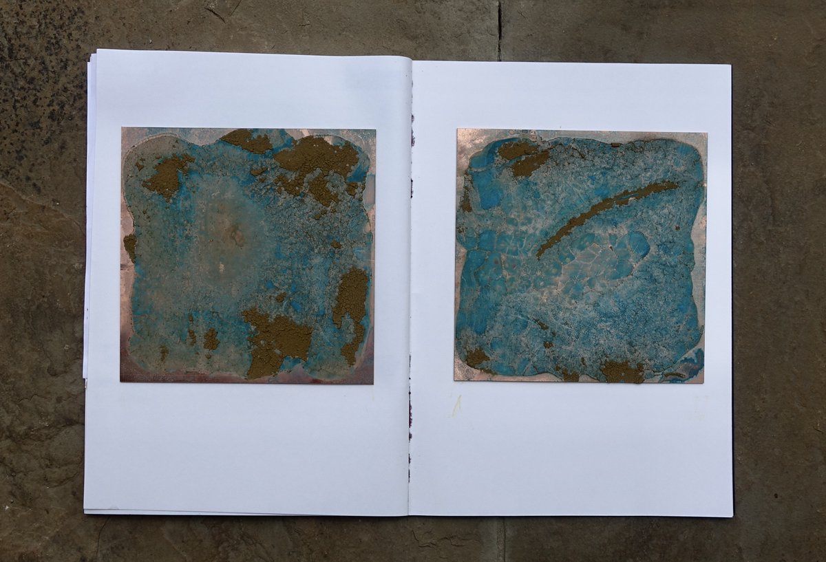 RekaRitt's tweet photo. Sensing a new start. Some new ideas showed up and experiments started with the clay that came out from the base of the studio.
#ephemeral #abstractart #fineart #modernart #painting #copper #copperart #abstract #abstractpainting #visualart #londonart #art #clayandcopper #rekaritt https://t.co/2hmtWz4iol