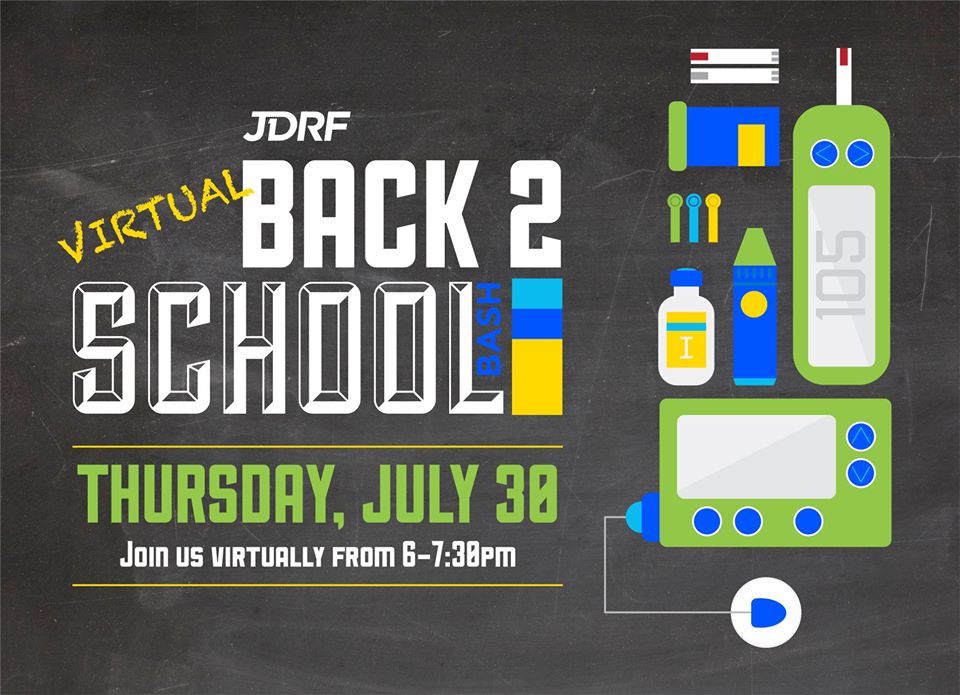 JDRFCentralOH's tweet photo. Join our friends at @JDRFSWOhio for a virtual panel discussion on Thursday, July 30 at 6 p.m. as they cover topics such as 504 Plans, weighing your options on sending your T1D back to the classroom and more. Register here: https://t.co/OAaPpHm740 https://t.co/19KPkFIrzl