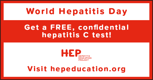 .@CDCgov recommends every pregnant person be tested for hepatitis C during every pregnancy. Tomorrow on #WorldHepatitisDay, @HepEduProject is spreading the word about this important guidance. You can get a FREE, confidential #HCV test at the HEP clinic: hepeducation.org