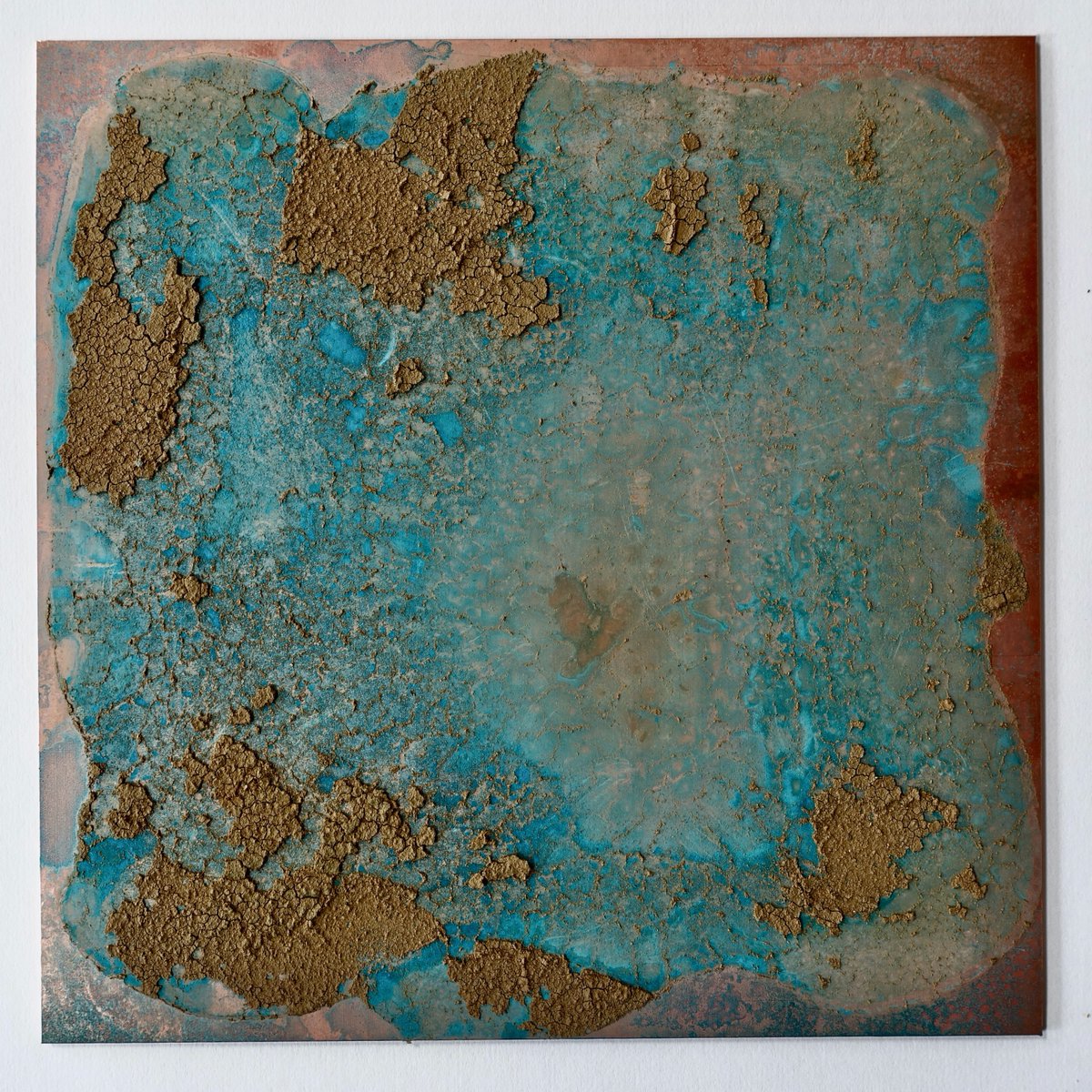 RekaRitt's tweet photo. Sensing a new start. Some new ideas showed up and experiments started with the clay that came out from the base of the studio.
#ephemeral #abstractart #fineart #modernart #painting #copper #copperart #abstract #abstractpainting #visualart #londonart #art #clayandcopper #rekaritt https://t.co/2hmtWz4iol