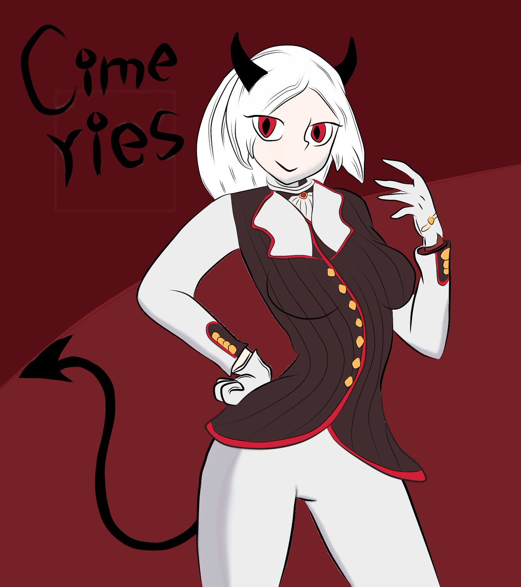lost_unu63's tweet photo. Terminado , mi demonio de Helltaker
❤🏇Cimeries , jinete demonio🏇❤
#Helltalker #Helltakerfanart
#Fanarts #Cimeries https://t.co/gYmHd3UtRS