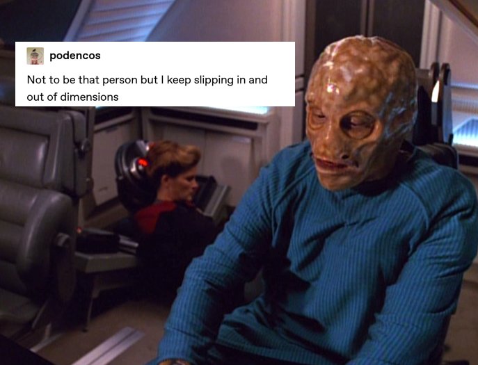 (this one might be *too* niche but i truly believe b'elanna would take a special interest in wlw drama)