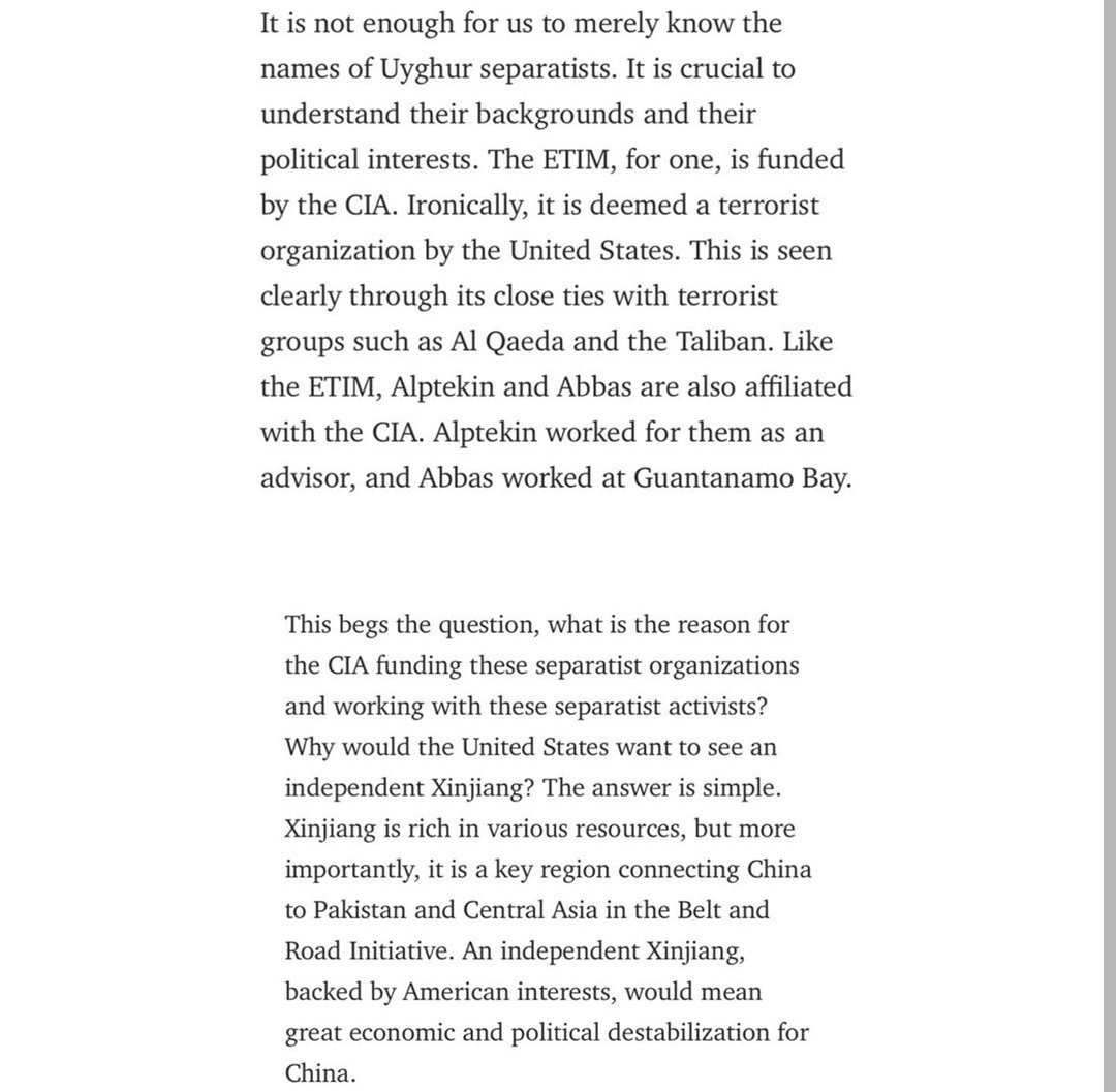 What's Really Happening in  #Xinjiang? by Yilan Batista
