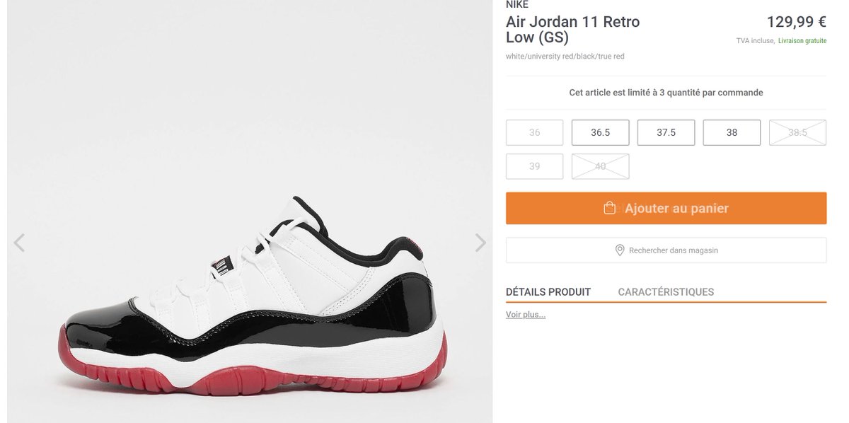 jordan 11 concord snipes