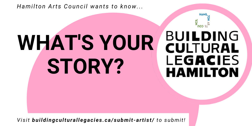 HamArtsCouncil's tweet photo. Building Cultural Legacies is a digital storytelling platform to build knowledge, spark creativity and deepen connection ... sharing stories about the history of visual arts in Hamilton between 1950 and 2000.

#Discover or share via https://t.co/dplj99PoCZ

#HamOnt #Arts… https://t.co/dKltIL4n5A