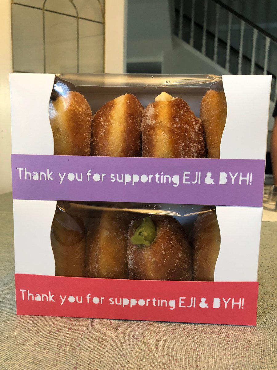su_whockey's tweet photo. Junior Steph Moy raised $1405 for the @eji_org and Black Youth Helpine by making and selling donuts in her hometown of Burnaby, British Columbia this month. We are beyond proud to have such incredible, caring young ladies on our team!! https://t.co/s2eO70aUqK