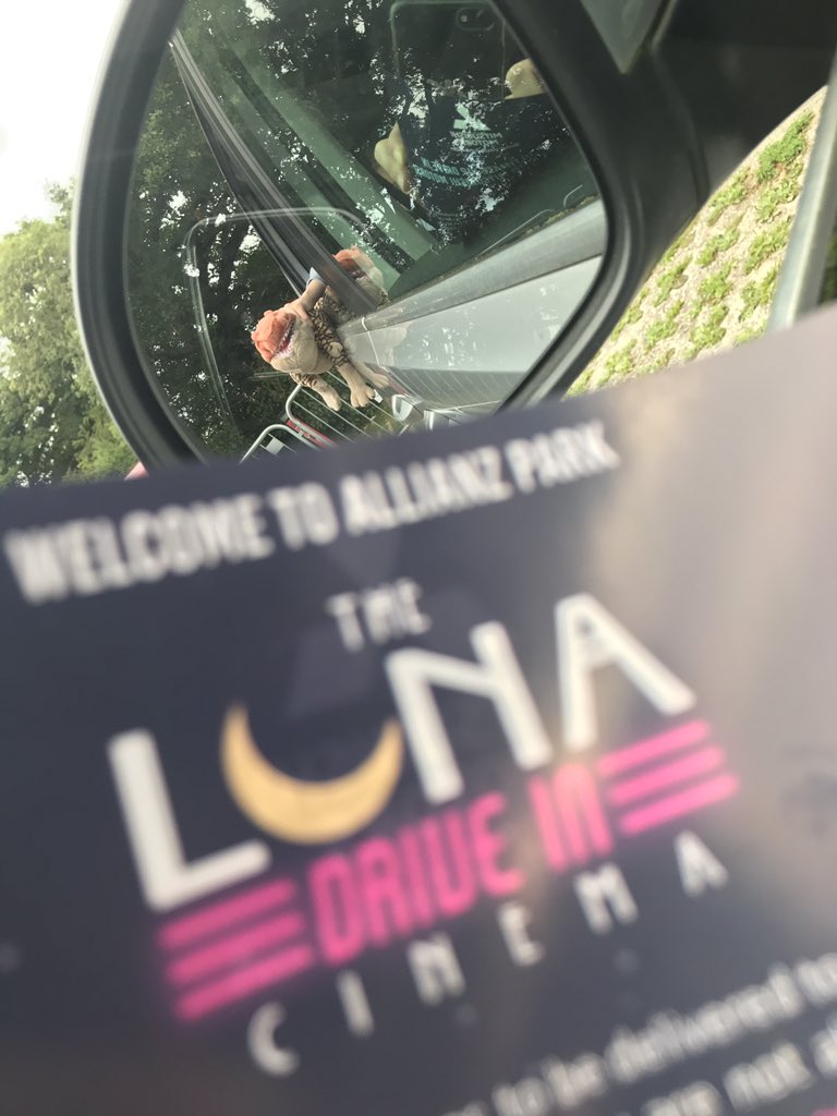 AmDimi's tweet photo. OBJECTS MAY APPEAR FURTHER AWAY @TheLunaCinema LocE5 @MitsubishiUK #movieswithmitsubishi https://t.co/WaeCLOCWcn