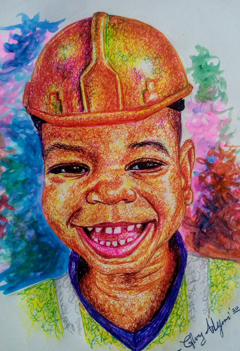 glory_adefemi's tweet photo. Dreams!
My recent scribble pen portrait!
Please like and retweet...thank youuu!

#colourpenworks #ArtistOnTwitter #artist   #creativeminds #pendrawing #femalepainter #WeAreNigerianCreatives https://t.co/YspkDwHkTi