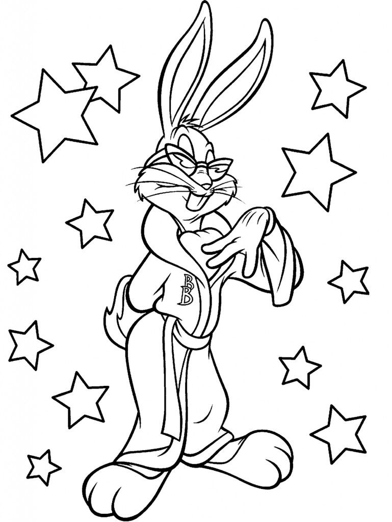 We speak of Bugs' obsession with carrots and drag, but never of his love for wearing robes. #BugsBunny 