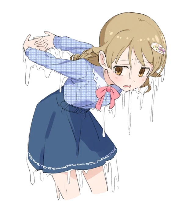 これはただのベタベタになりながらストレッチしてる久保 