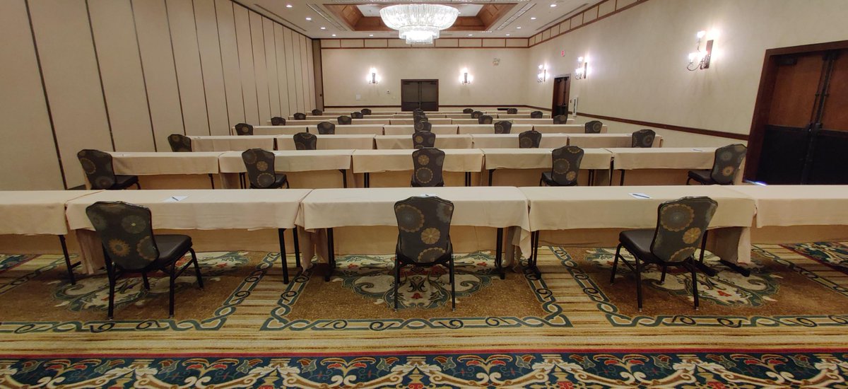 The AVMS team once again assists the Crowne Plaza Hotels &amp; Resorts Phoenix - Chandler Golf Resort with a recent physical-distancing retirement discussion group. Great work!

#avms #audiovisual #avsupport #eventproduction #events #production #SafeMeetings 
avms.com