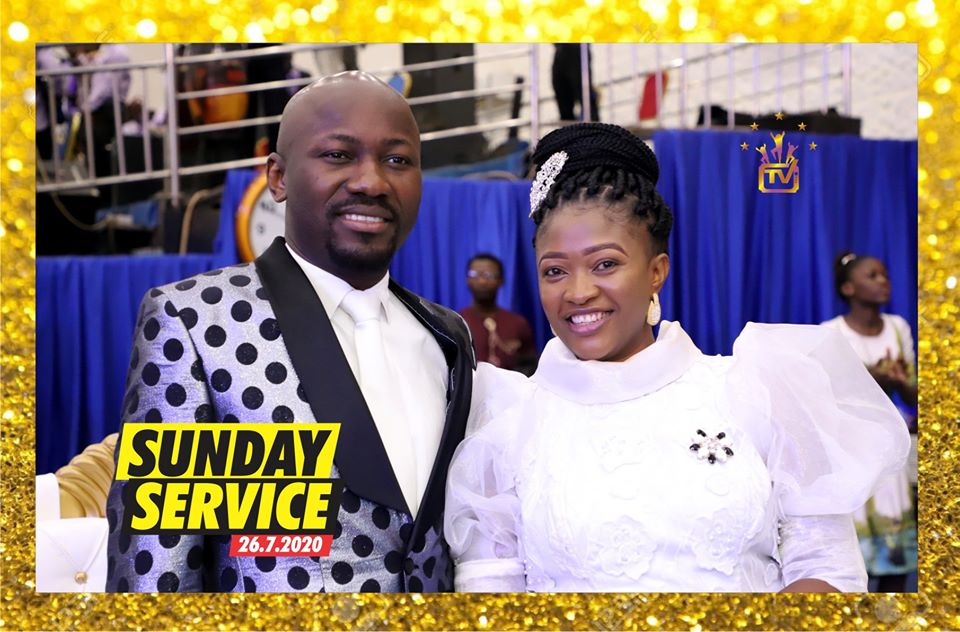 ofmhamburg's tweet photo. SUNDAY SERVICE WITH THE RESTORATION FATHER & DYNAMIC MOTHER, APOSTLE JOHNSON & DR LIZZY-JOHNSON SULEMAN
** THE BLESSED FAMILY OF OUR COVERINGS @ AJS & DLJS
GOD IS GOOD!
#SundayService #OFMHQ
#WithApostleJohnsonSuleman
#DrLizzyJohnsonSuleman
#26thJuly2020 #CelebrationTV https://t.co/AJKFjC35OB