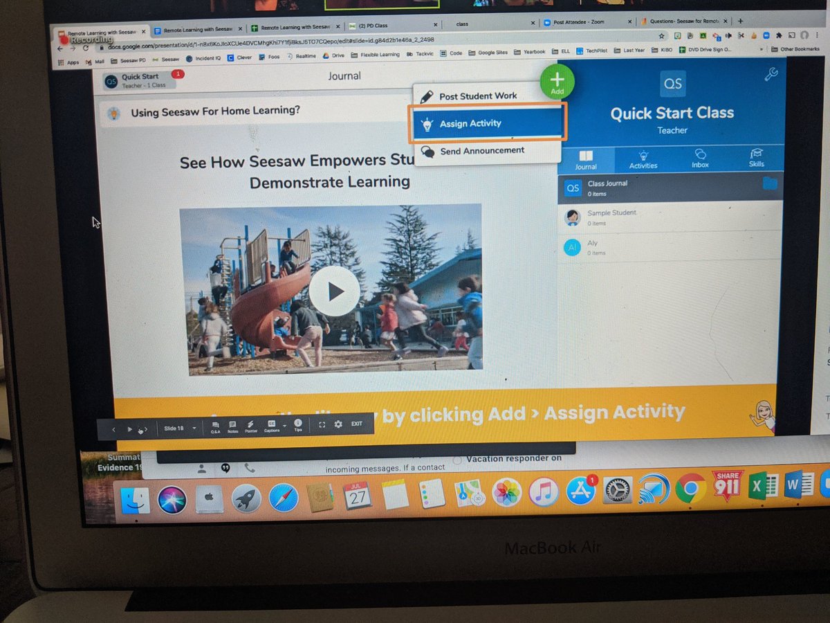 Prepping for this school year by learning more about SeeSaw! 

<a href="/FTPSchools/">FTPSchools</a> @Tech_FTPSchools #remotelearning