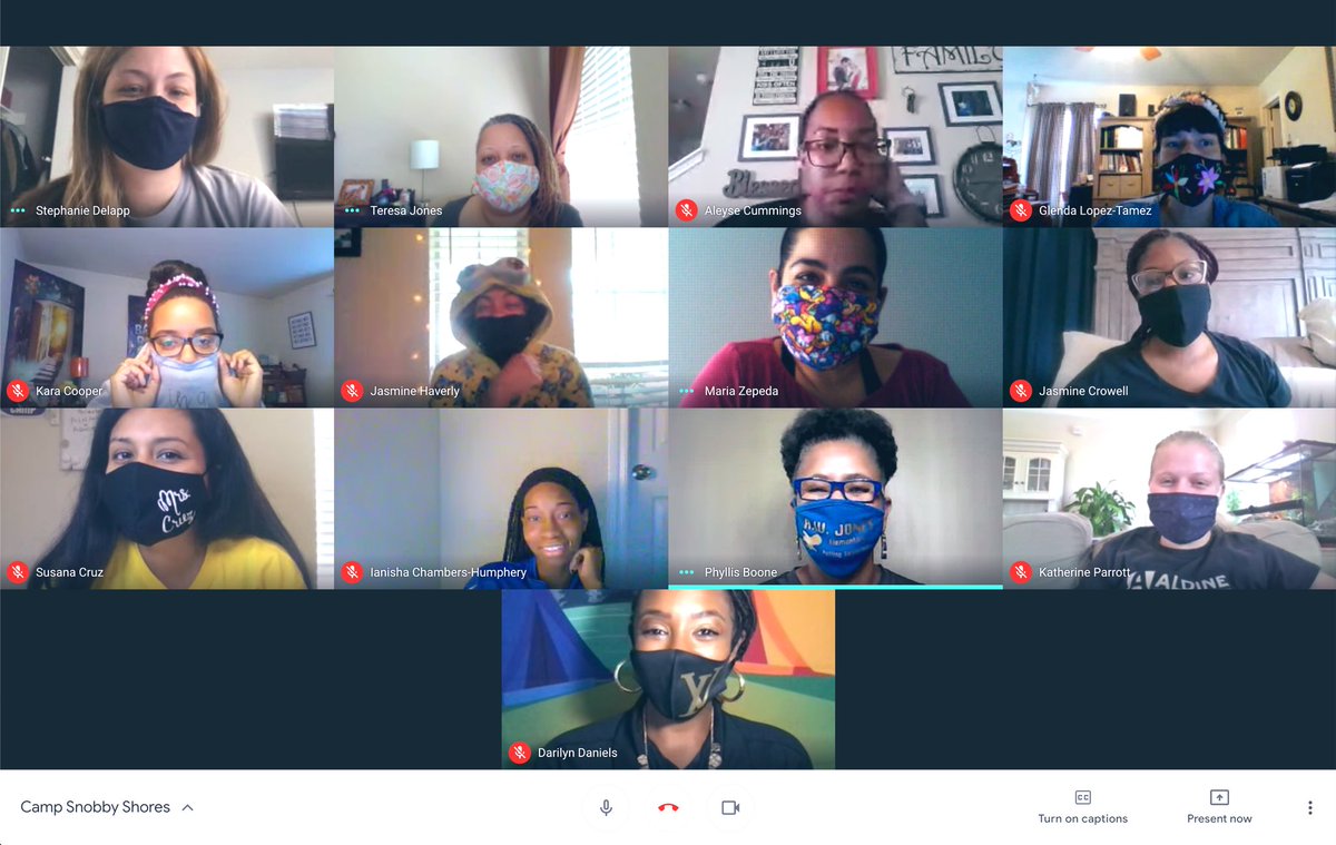 Spirit Week at #CampSnobbyShores with our Camp Guides participating for  Mask up Monday for @edventure_AISD. 😷🪂🏕🏔
#ChooseYourLanding