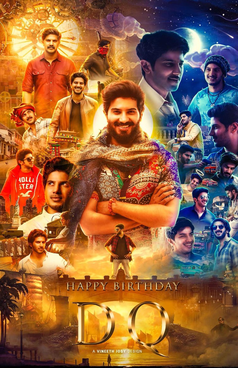 ashiknazer24's tweet photo. #HappyBirthdayDULQUER  @dulQuer 🥰😘😘😘 https://t.co/krgYJ5BFAj