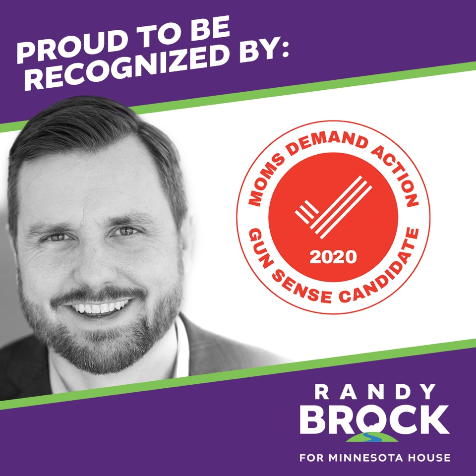 I'm excited to share that I've been recognized by @MomsDemand as a Gun Sense Candidate. I believe in common sense measures, like universal background checks, to make our communities safer.

#minnesota #election2020 #randybrockforhouse #preventgunviolence