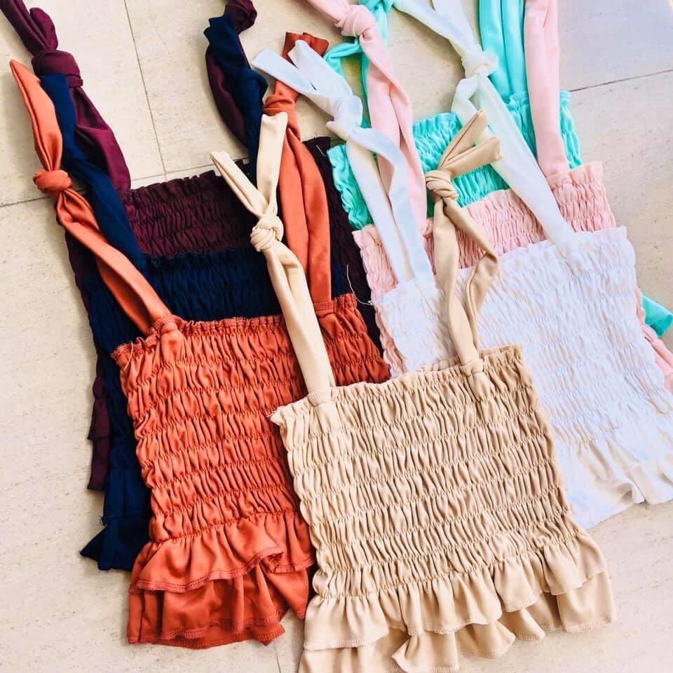 23TEN_PH's tweet photo. tube top with ruffles /self tie/

• freesize fit s-semi large
• php 200 https://t.co/0e8mWya3KA