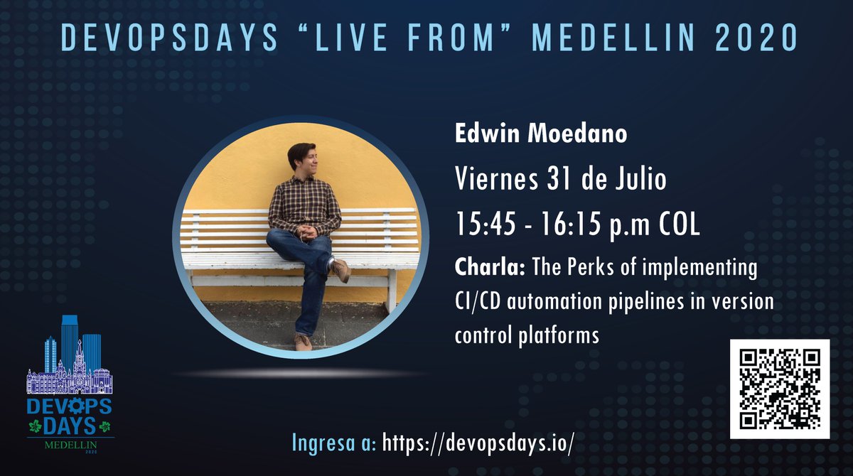 Here we go again! #DevOpsDays See you this Friday 31st <a href="/DevopsdaysMed/">DevopsDays Medellín</a>
