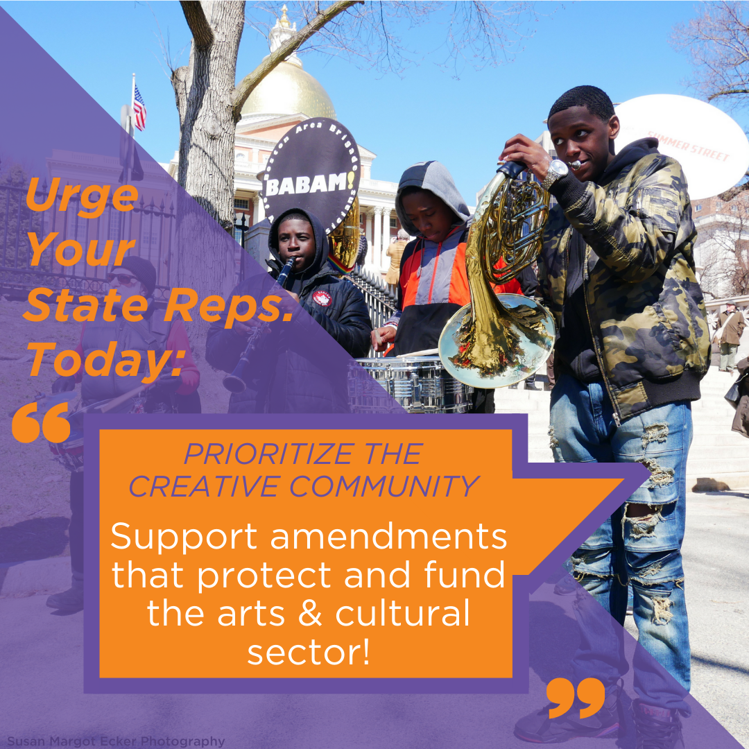 ACTION ALERT: Email your State Reps TODAY in support of four amendments to HB4879 that would provide $35 million in aid to the arts &amp; cultural sector!

bit.ly/3g5o7sN

Read more: 1/