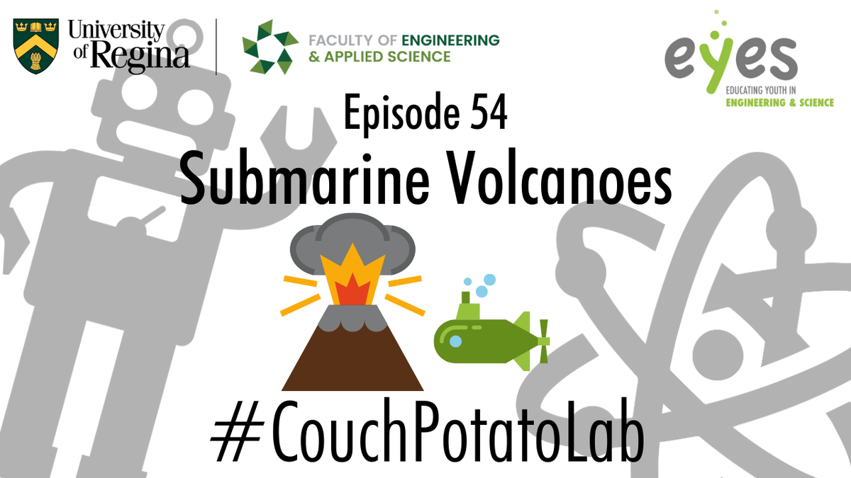 EYESYouth's tweet photo. Volcanoes are AMAZING, but have you ever seen one erupt underwater? Well today is the day!
Join us today here on the #CouchPotatoLab. Grab your lab manual and and tune it at 1pm today: https://t.co/y39zNPLwTF ! https://t.co/nqyQVHitVs