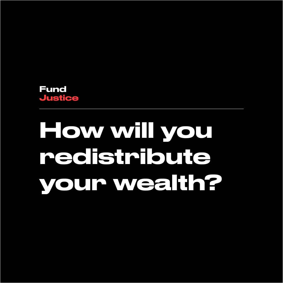 miseryconfusion's tweet photo. Super excited to share this website I've been working on with some friends.

How will you redistribute your wealth? #fundjustice

https://t.co/dHsGneOCbT https://t.co/dDoTfqWtrf