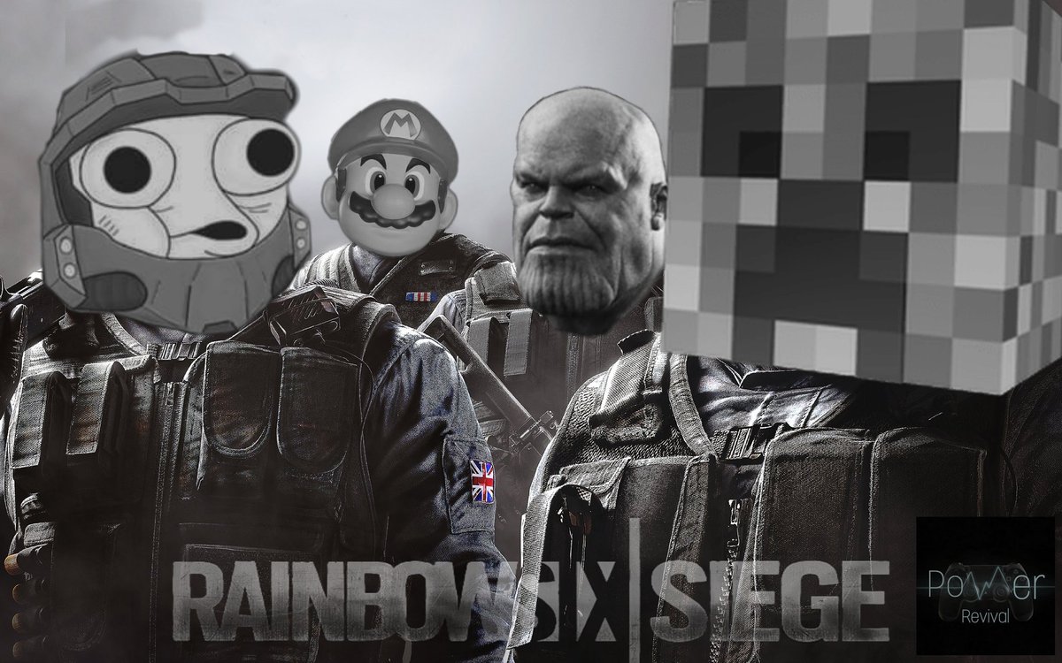 PwrRevival's tweet photo. Primer video hoy a las 20:00 en nuestro canal principal de youtube POWERREVIVAL, un montaje de Rainbow Six Siege para despejar la cabeza y a ver si conseguimos animaros un poquillo y pillarle el gusto a nuestro canal https://t.co/bewqOeKc8L