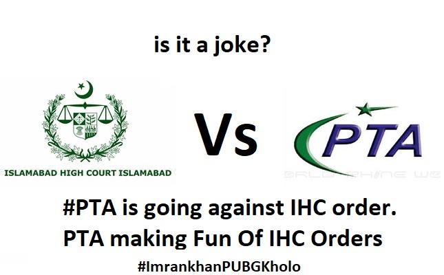 <a href="/PTAofficialpk/">PTA</a> Esy kysy bc..?
Tum log high Court k order nahi manty

Bhardwo Tumhy Allah Pochy ga

Ek ek bnda PTA ka barbaad