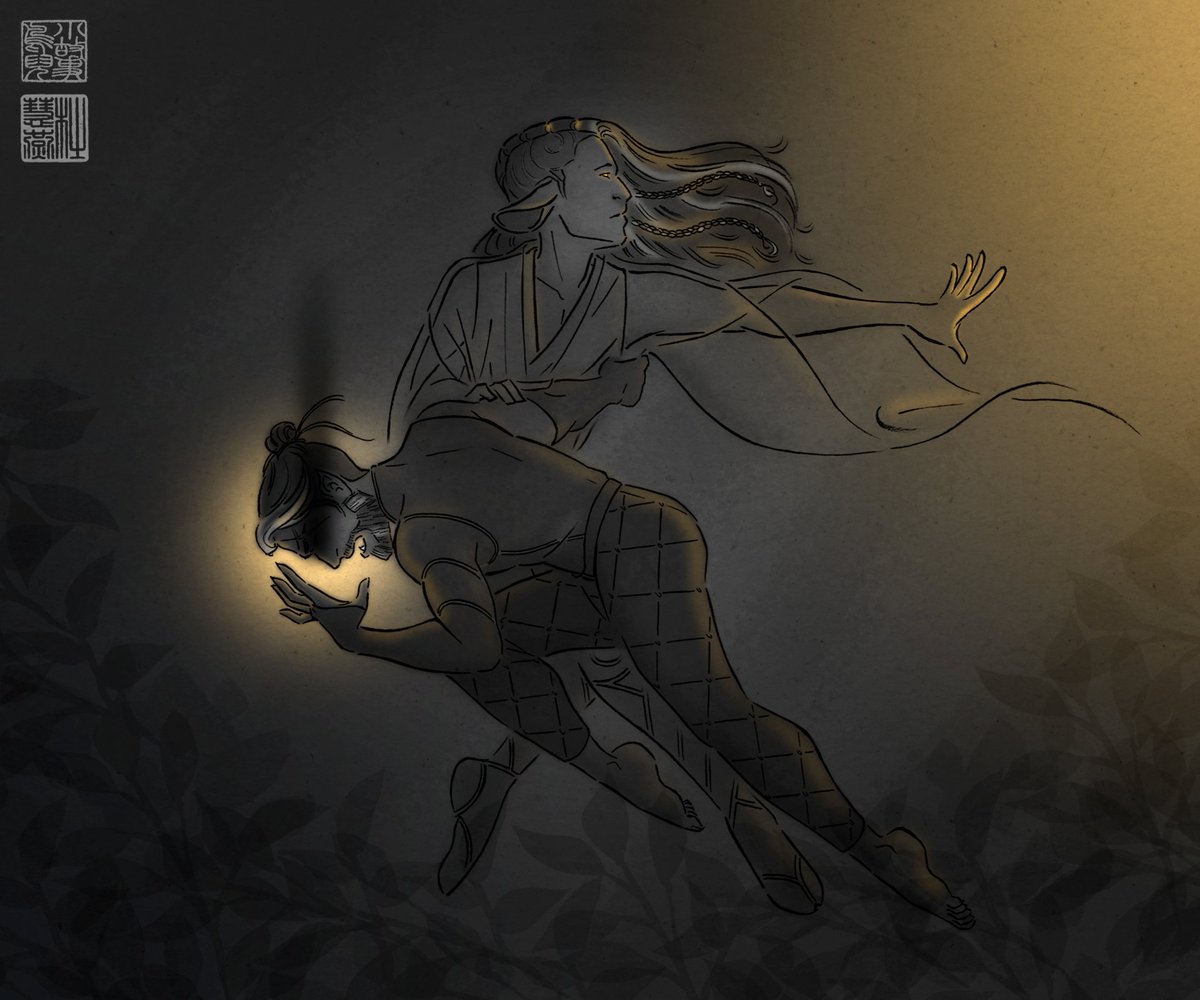 fswrites's tweet photo. contra 🌊 #CriticalRole #CriticalRoleFanart 

day three of #CaduceusWeek (friendships/relationships) and also some art for last ep!! the angst,,, sublime https://t.co/wl6WuMG6jN