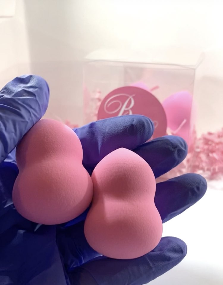 BlizzyCosmetics's tweet photo. BRAND NEW PRODUCT!! 🤩 
introducing Blizzy Beauty Blenders 💞 come in a pack of 2 , in size medium, are the color pink and are super soft and bouncy perfect for everyday makeup use 🥰😍📸 available on the site August 3rd ✨place your pre orders today ! at https://t.co/Z3mHPcGd0l https://t.co/tVF9eHrGAg