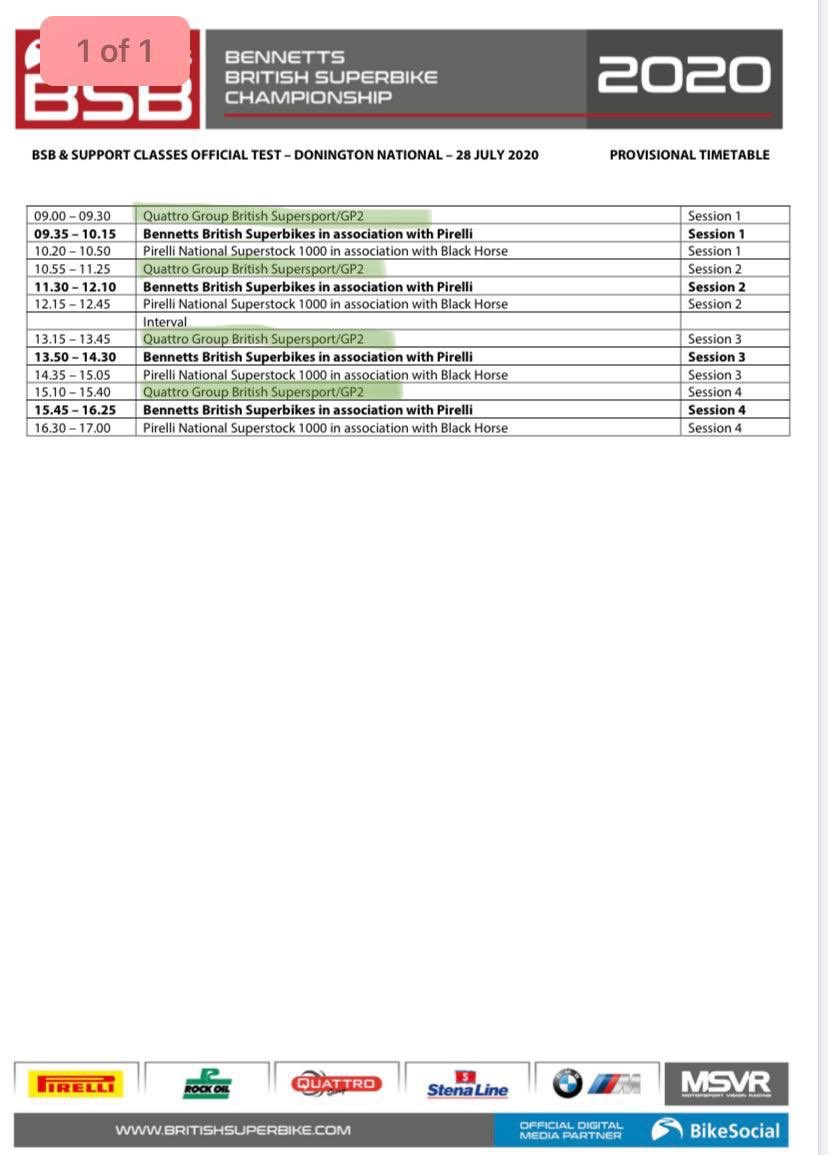 We’re here at Donington Park ready to roll for the official #BSB testing ... Here’s the days schedule for our GP2 sessions - you will be able to follow LIVE timings at tsl-timing.com/event/203113 #TeamJJ #JJ55 🏁 <a href="/TSLTiming/">Timing Solutions LTD</a>