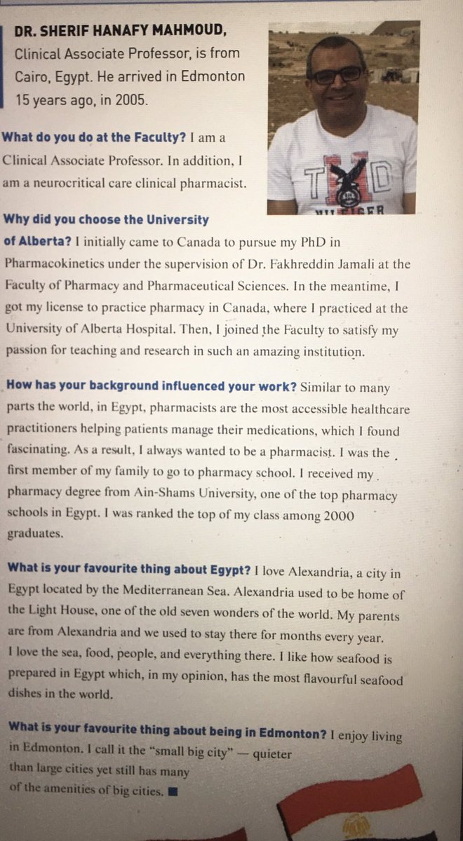 sherifelezaby's tweet photo. Thank you @UAlberta_Pharm for the mention in the latest edition of Mortar &amp; Pestle! https://t.co/qg5kNEeeWd