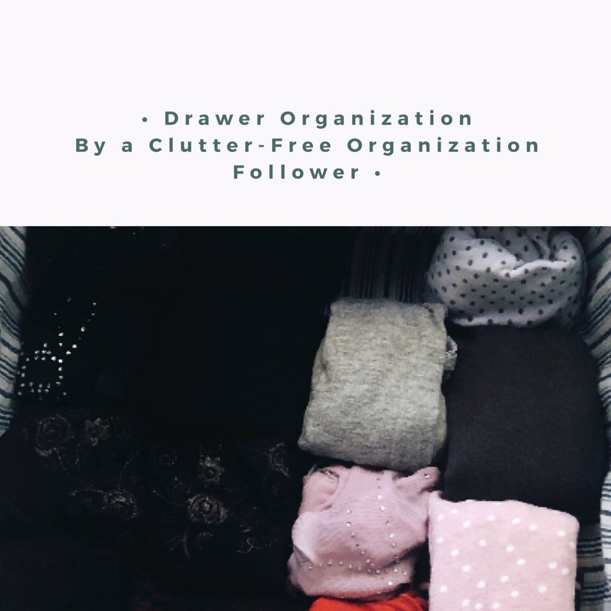 Clutter_FreeOrg's tweet photo. Yes, I fold it all 🙃 I’m assisting a follower organize her bedroom. Stay tuned for complete before and after pix.⠀
▫⠀⠀⠀⠀⠀⠀
▫⠀⠀⠀⠀⠀⠀
#GaylaOrganizes #atlantaorganization #bedroomorganization #clutterfree #clutterless #morespace #neatspaces #reclaimyourspace https://t.co/ImkHvOj1Bz