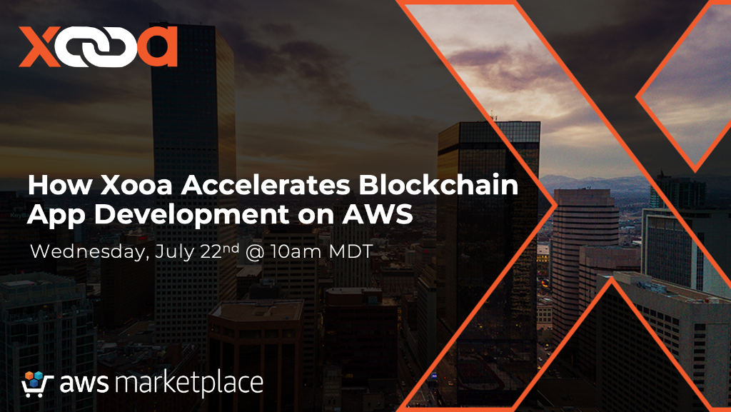 AWSstartups's tweet photo. APN Technology Partner @XooaUSA recently hosted a webinar on accelerating #blockchain application development on #AmazonManagedBlockchain. Check it out here: https://t.co/OXvWLLcR7D https://t.co/j0Q4jo2HcJ