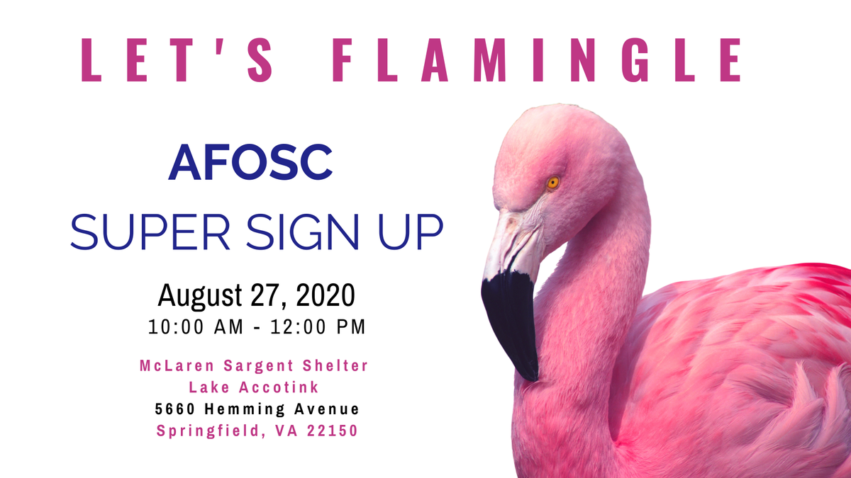 AFOSCofDC's tweet photo. AFOSC Annual Super Sign Up - August 27th

Come out and sign up to become an AFOSC member.

For more information, go to events - https://t.co/7LLuYexSPo https://t.co/gkmNpzeyHn